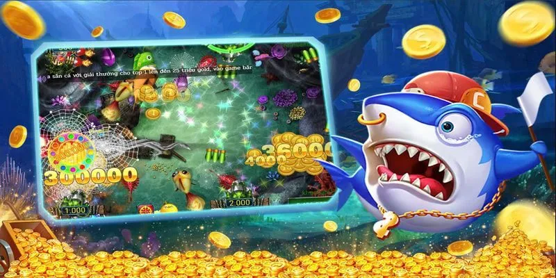 Đồ họa trong game bắn cá sống động